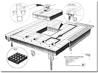 Mimic and Engraving mosaic system Mimic and Engraving mosaic system