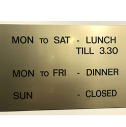 Mimic and Engraving Services Engraved Plaque
